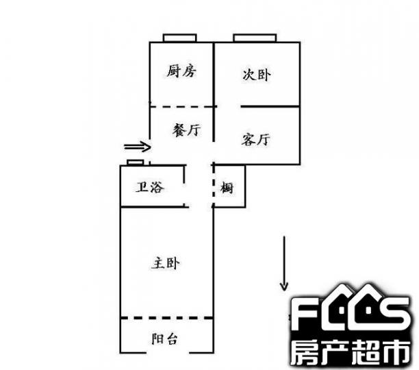 昆山房产超市网 昆山小区 花桥小区 花家浜新村 户型编号 户型图 楼