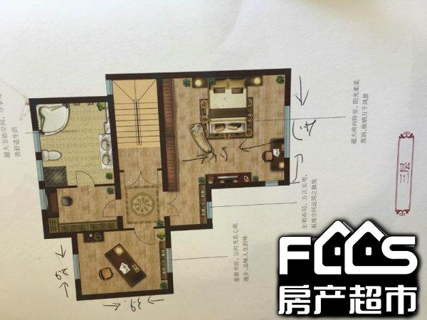 住宅 户 型 5室4厅5卫 面 积 约250m 户型简介 国润溪香米兰(别墅