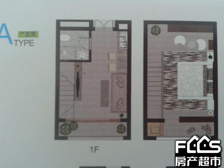 昆山房产超市网 昆山小区 花桥小区 游站未来城 户型编号: 户型图 楼