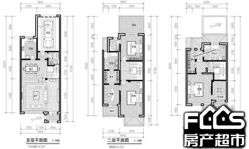 昆山房产超市网 昆山小区 玉山小区 世茂蝶湖湾户型编号: 户型图 楼型