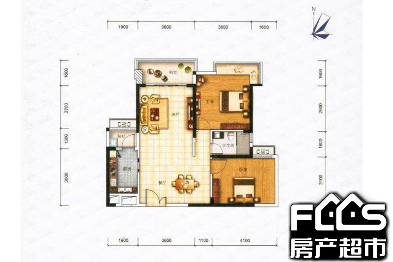 肇庆房产超市网 肇庆小区 端州小区 新世界花园户型编号 户型图 楼型