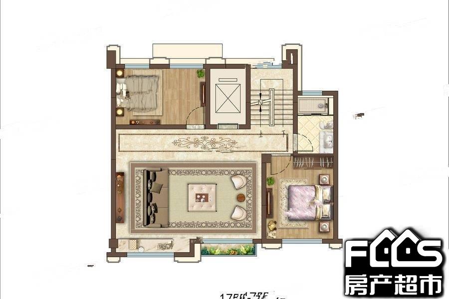 太湖院子5室6厅4卫/260.0㎡图户型详情页