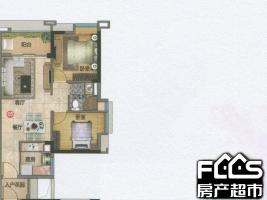 万科东荟城2室2厅1卫封面图