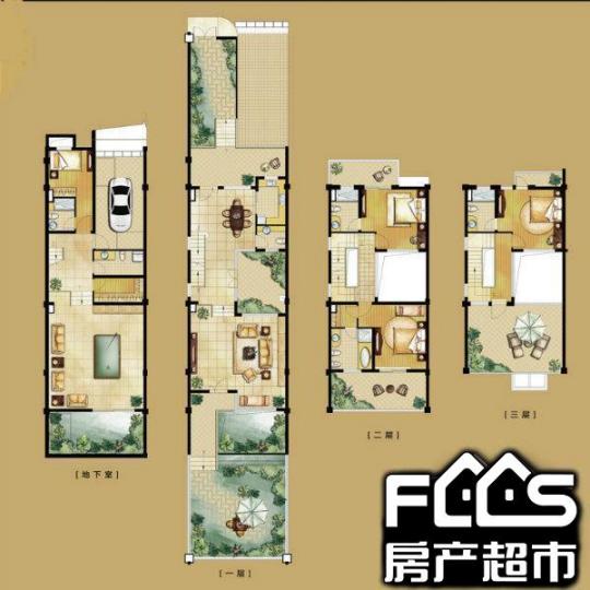 无锡房产超市网 无锡小区 惠山区小区 嘉利华府庄园 户型编号 楼型