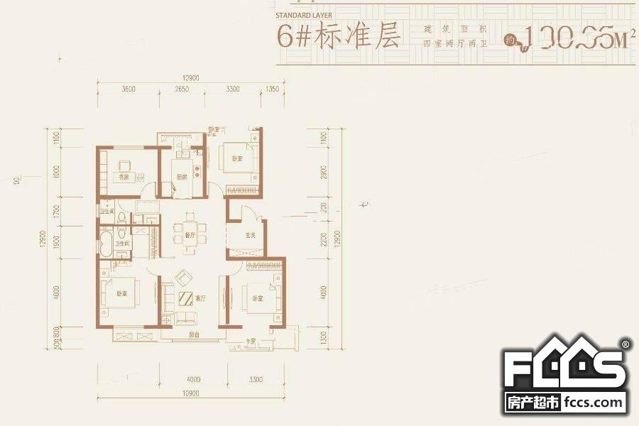 银河颐园楼盘户型图1