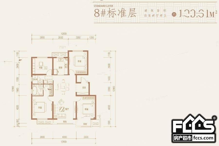 银河颐园楼盘户型图3