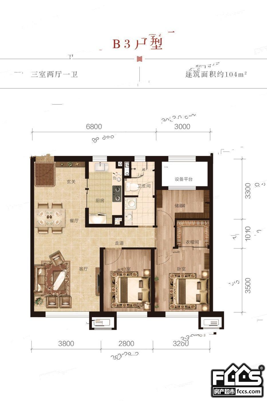 0㎡金地风华雅筑户型图如下:金地·风华雅筑,哈西中轴,人