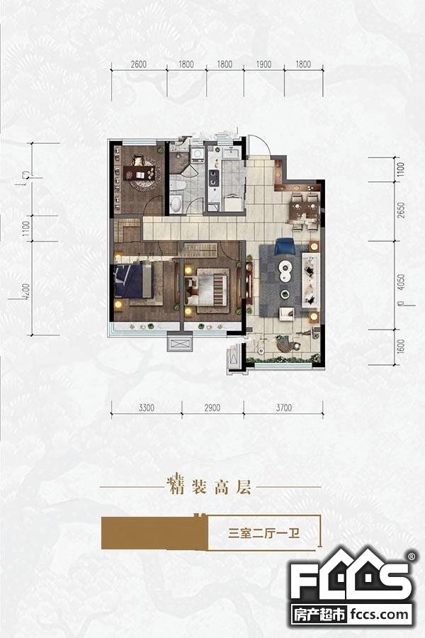 合肥华润紫云府户型图图片